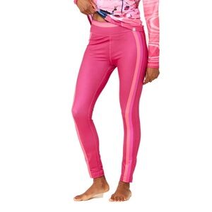 Krimson Klover Navy Blue Ski Print Activewear Leggings NWT